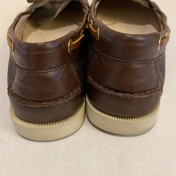 Michael Kors MK Blair slip on flat loafers Moccasins size 7 1/2 M. GUC - Picture 8 of 9